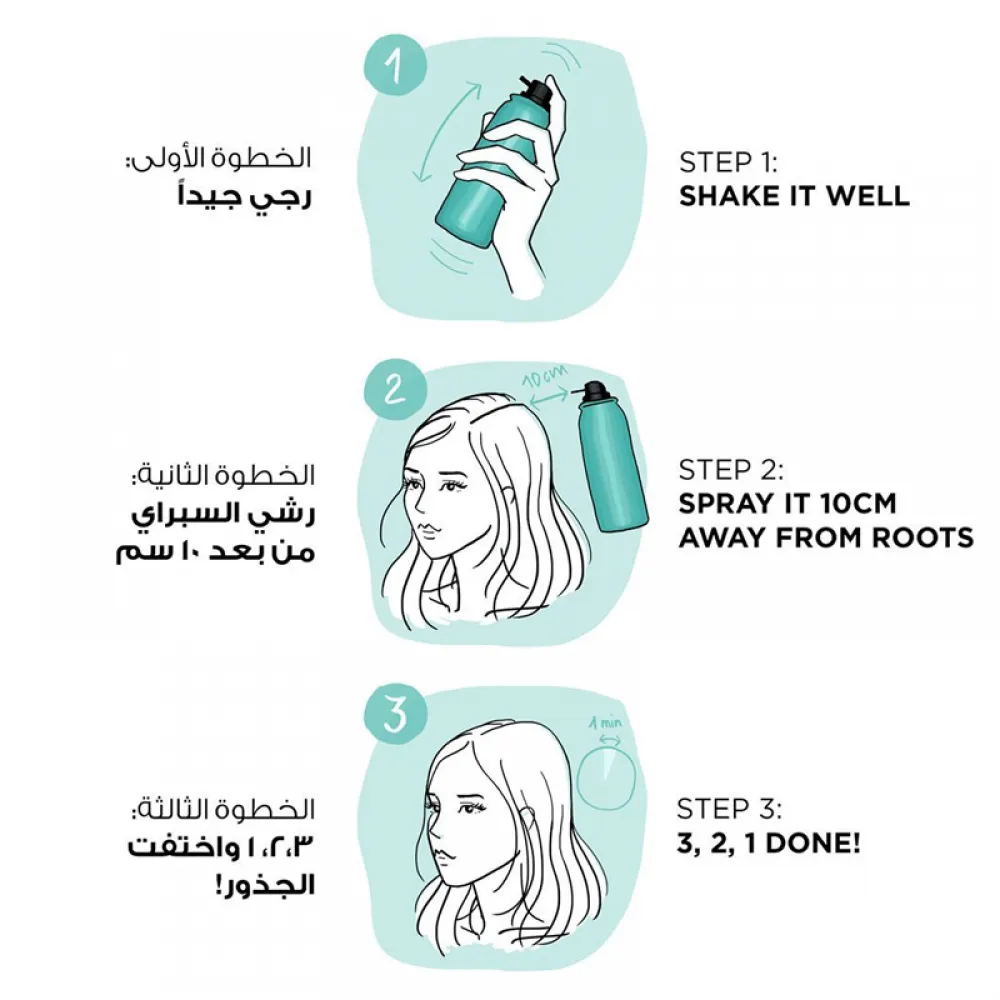 Loreal, Magic Retouch, Instant Root Concealer Spray, Cold Dark Brown - 1 Kit