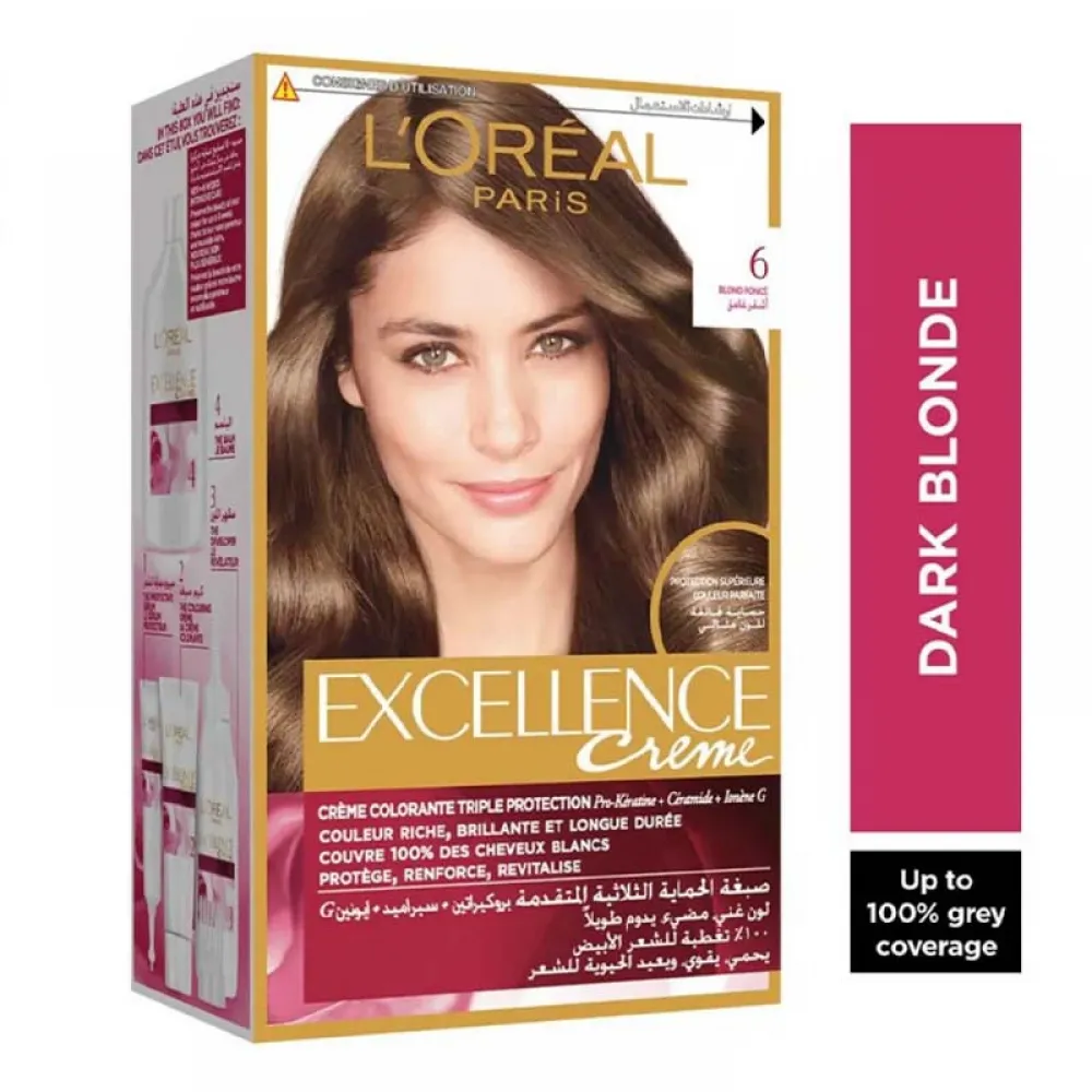 L'Oreal Paris Excellence Creme Blond Fonce 6