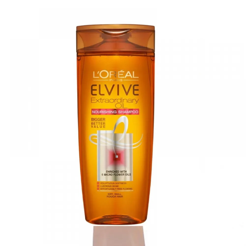 L'Oreal Paris, Elvive, Extraordinary Oil Shampoo, for Dry Hair - 400 Ml