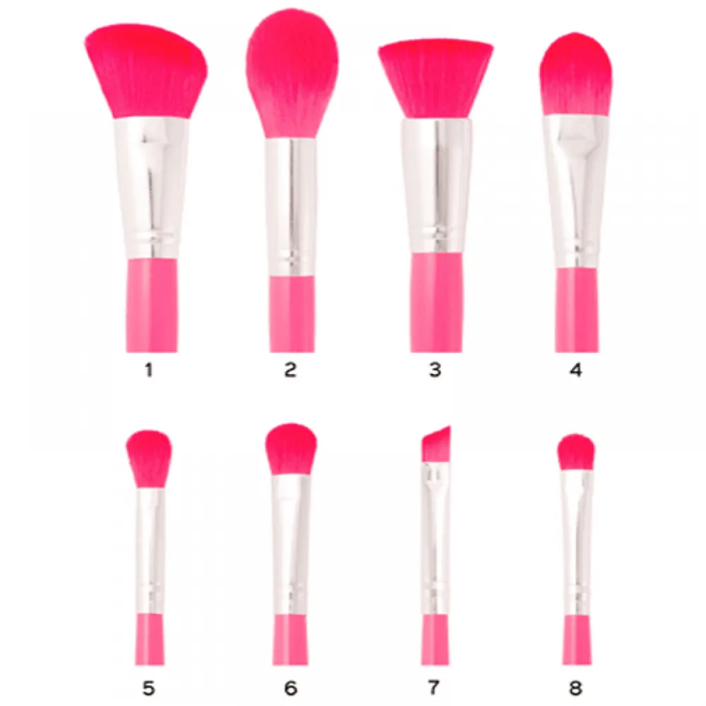 Coastal Scents Primrose Brush Collection Set - 8Brushes