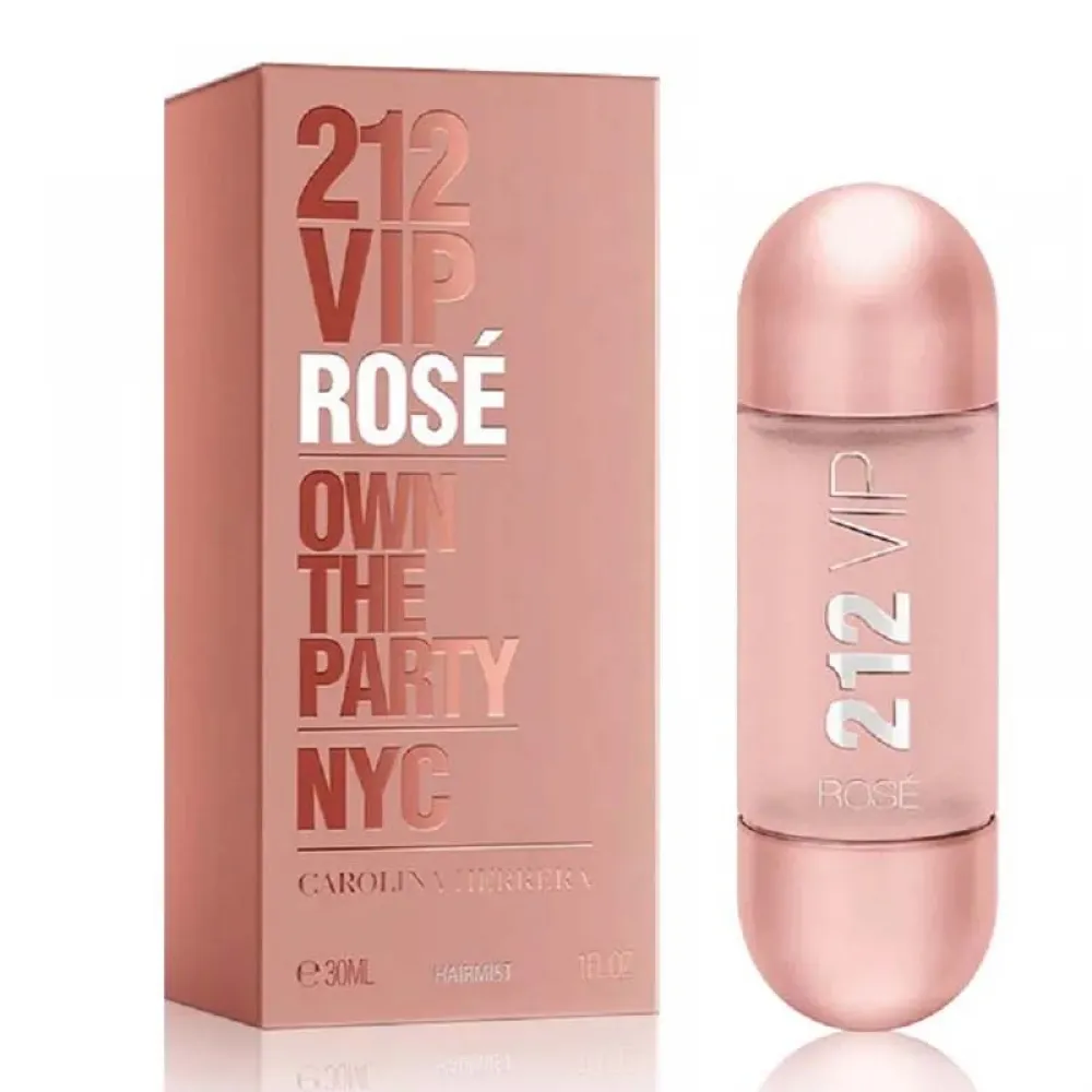 Carolina Herrera 212 VIP Rose Women's Hair Mist - 30 ml