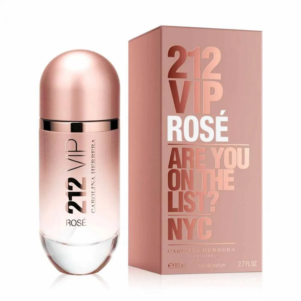 Carolina Herrera 212 VIP Rose For Women - Eau de Parfum - 80ml