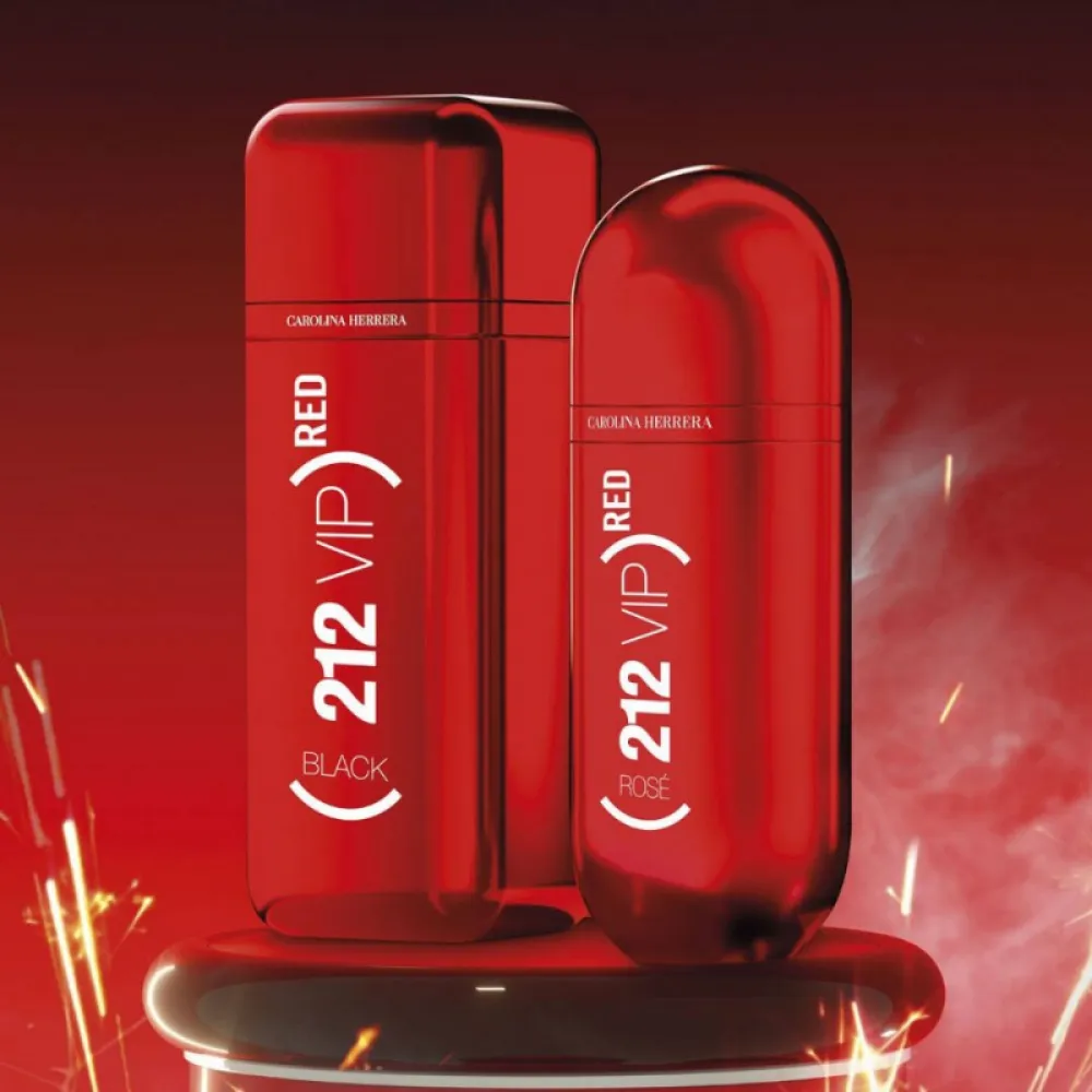 Carolina Herrera 212 VIP Rose Red Limited Edition For Women -Eau de Parfum 80ml