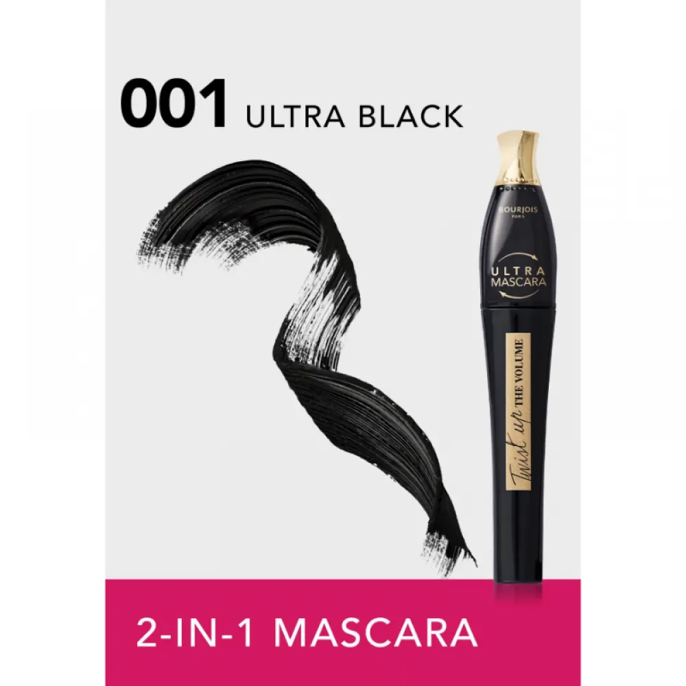 Bourjois Twist Up The Volume Mascara - Ultra Black
