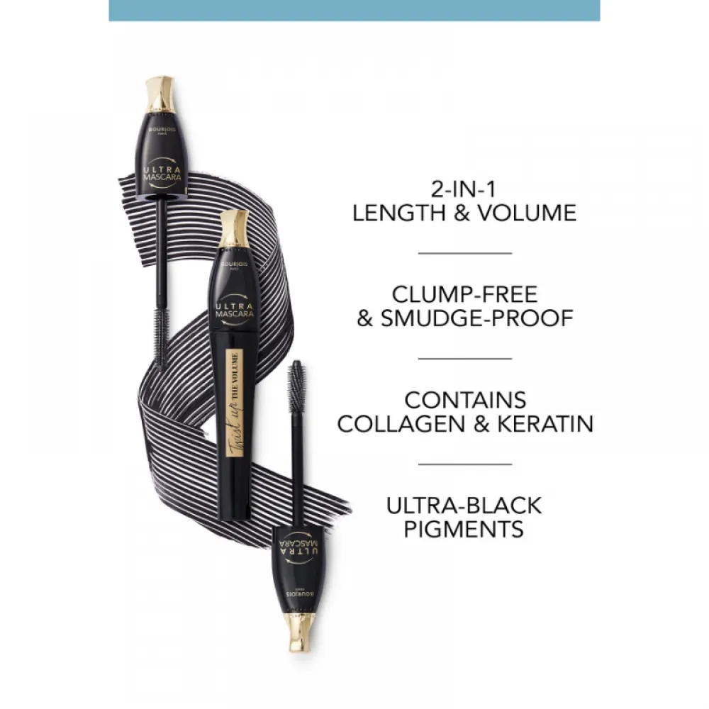 Bourjois Twist Up The Volume Mascara - Ultra Black