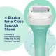 Schick Intuition Shaving razor and foaming mousse with Aloe Vera and Vitamin E - 3 Pieces