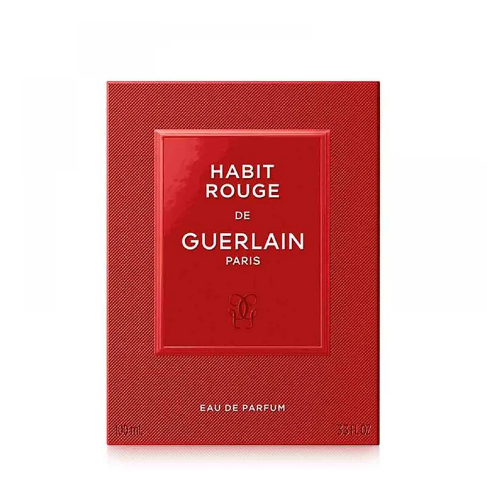 Guerlain Habit Rouge Eau de Parfum for Men, 100 ml