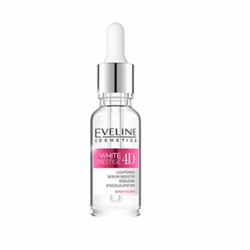 Eveline White Prestige 4D Lightening Serum-Booster Reducing Discoloration -18ml