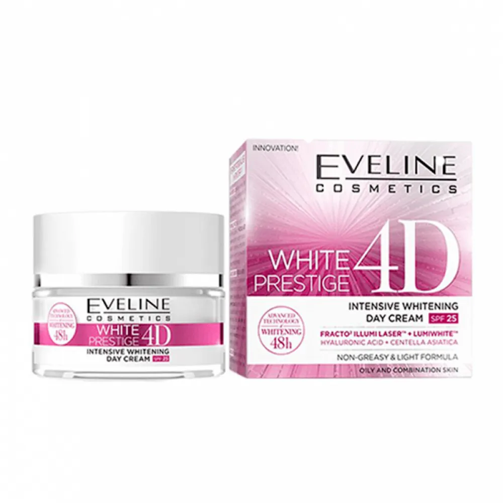 Eveline White Prestige 4D Whitening Day Cream - 50 ml