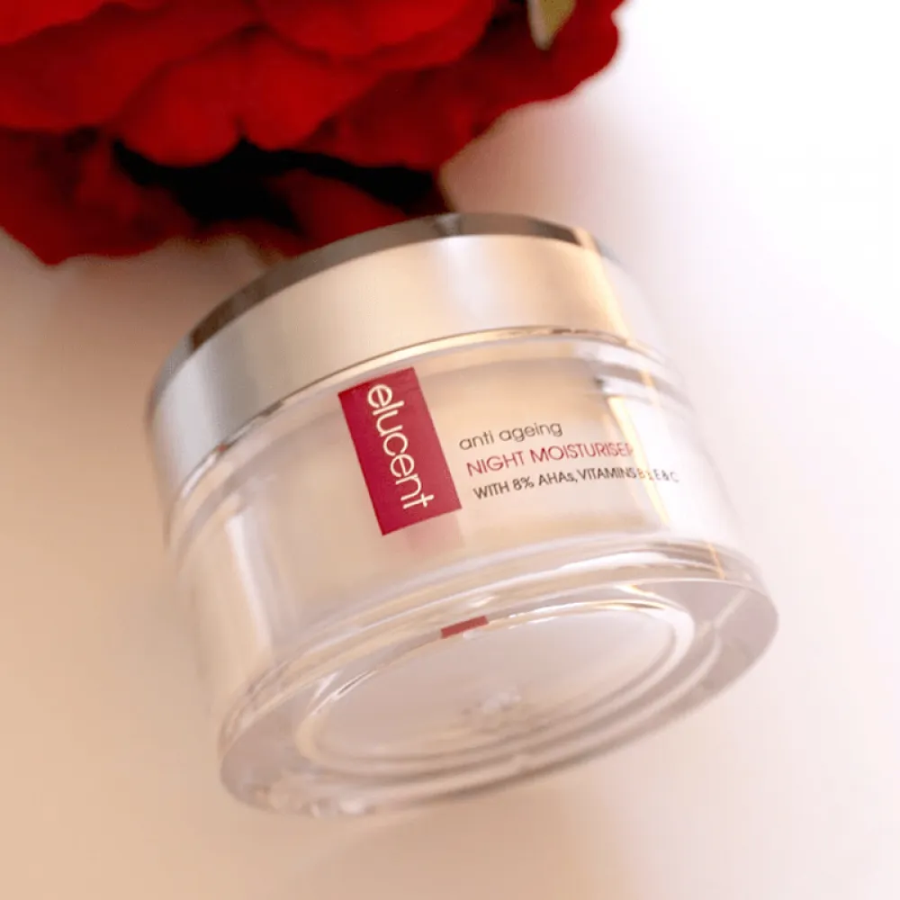 Ego Elucent Anti Ageing Night Moisturiser -50g