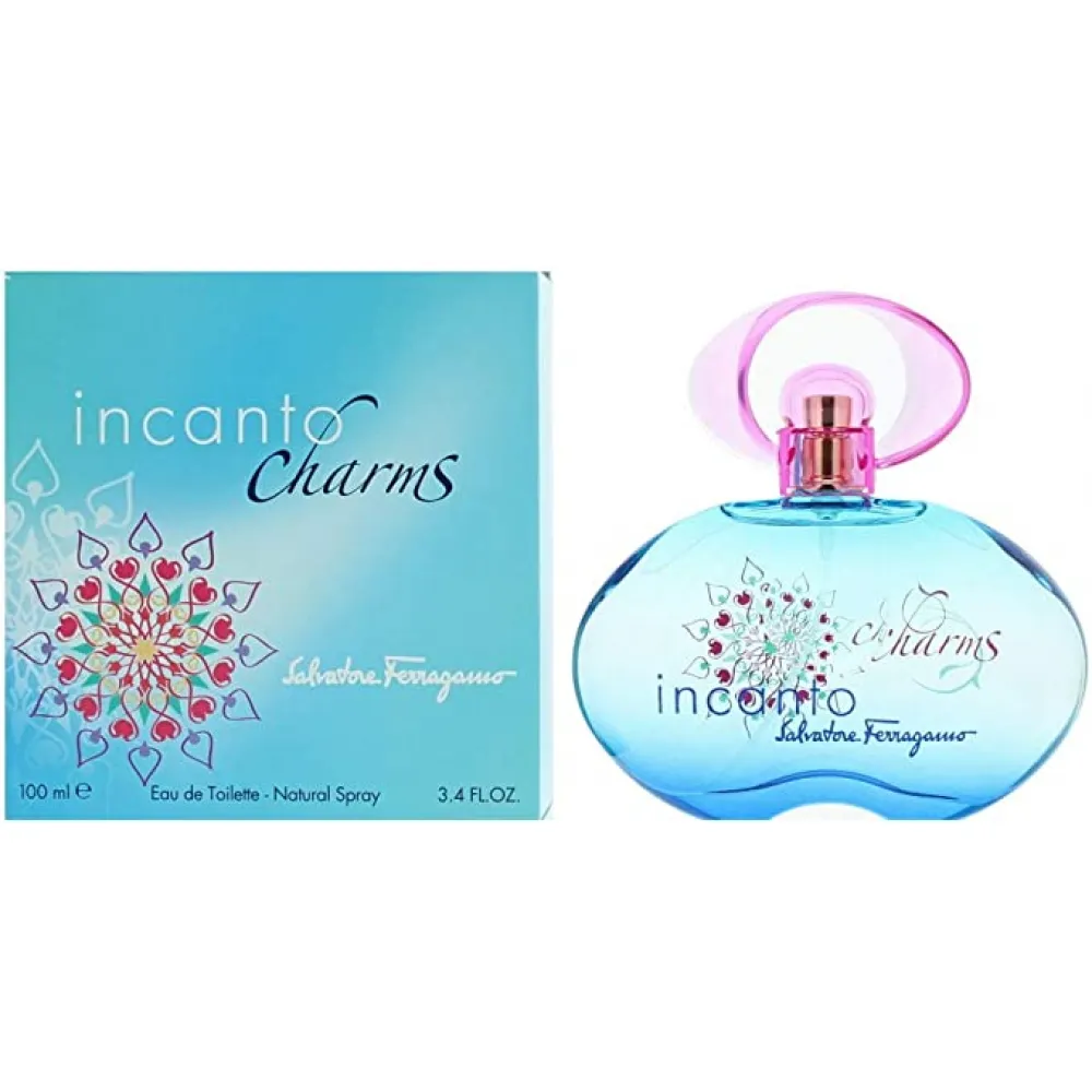 Salvatore Ferragamo Incanto Charms for Women Eau de Toilette 100ml, AEP05317