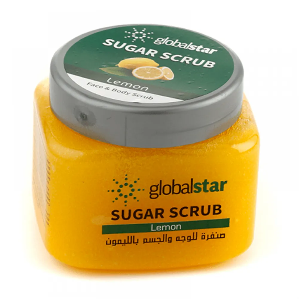 Globalstar Face & Body Sugar Scrub With Lemon - 600g