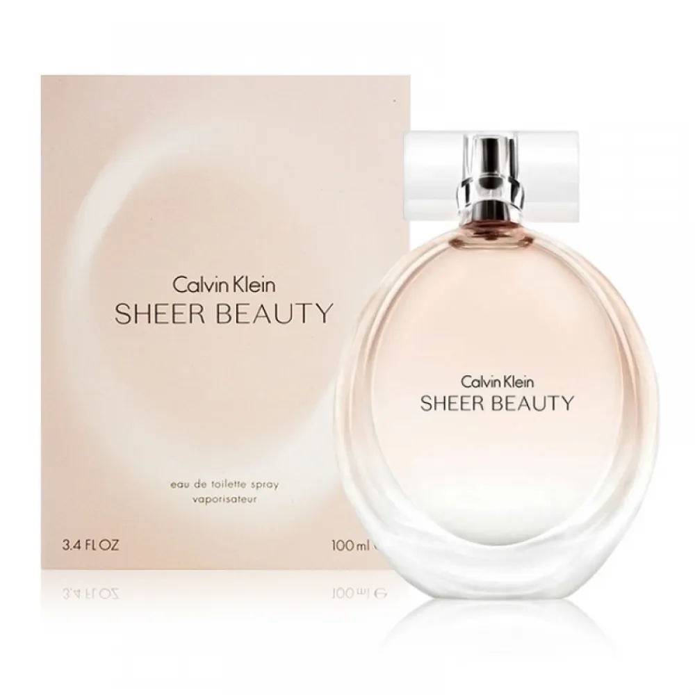Calvin Klein Sheer Beauty For Women - Eau De Toilette Spray 100ml