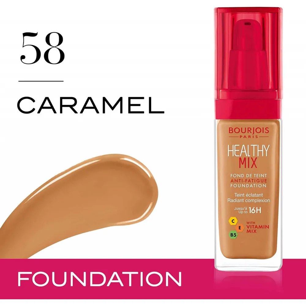 Bourjois Healthy Mix Foundation - 30ml N58 Caramel
