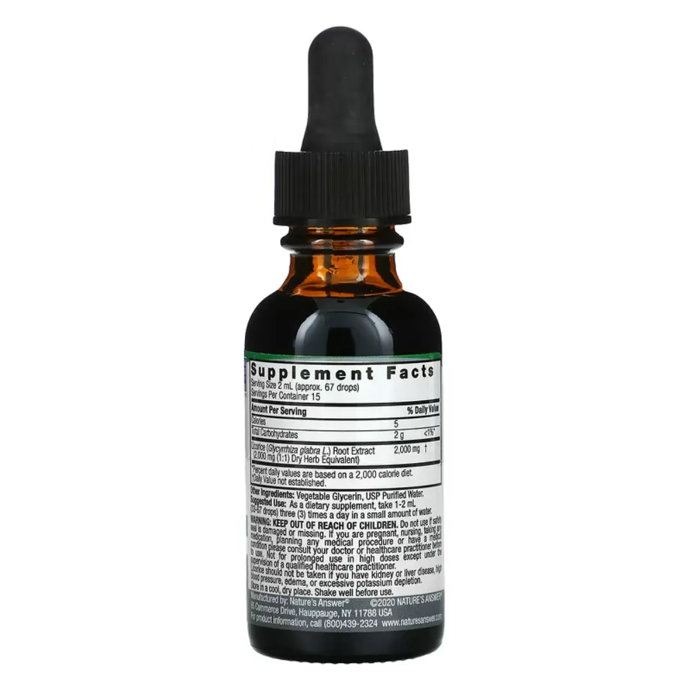 Natures Answer Licorice Extract - 30ml