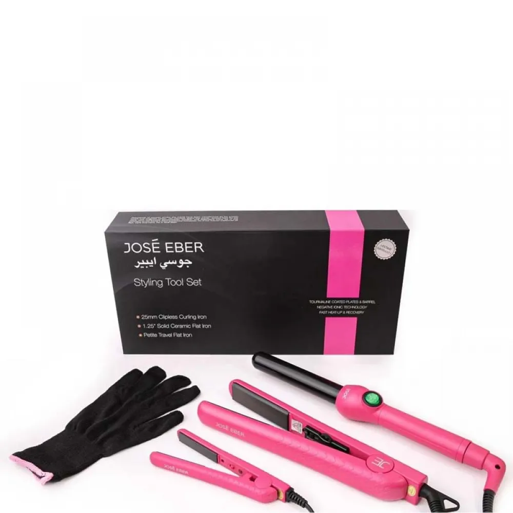 Jose Eber Hair Styler Set - 25mm - Pink
