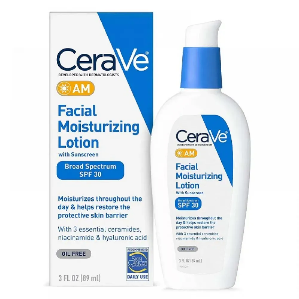 CeraVe AM Facial Moisturizing Lotion With Sunscreen -89ml
