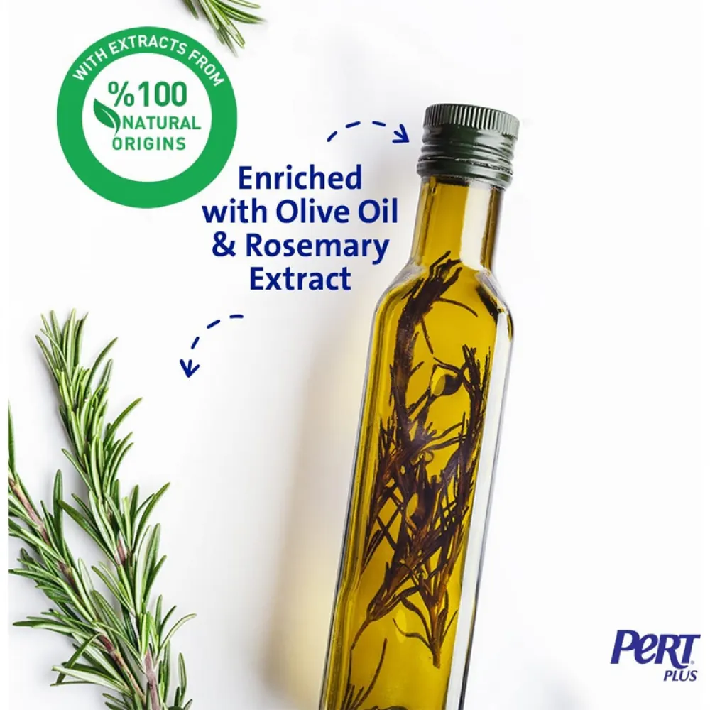 Pert Plus Deep Nourishment Shampoo 1L With Olive Oil For Dry Hair, Green