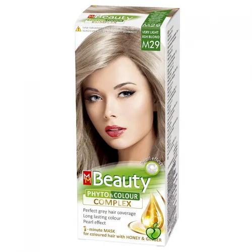 MM Beauty Phyto & Color Complex Hair Color M29 Very Light Ash Blond 120g