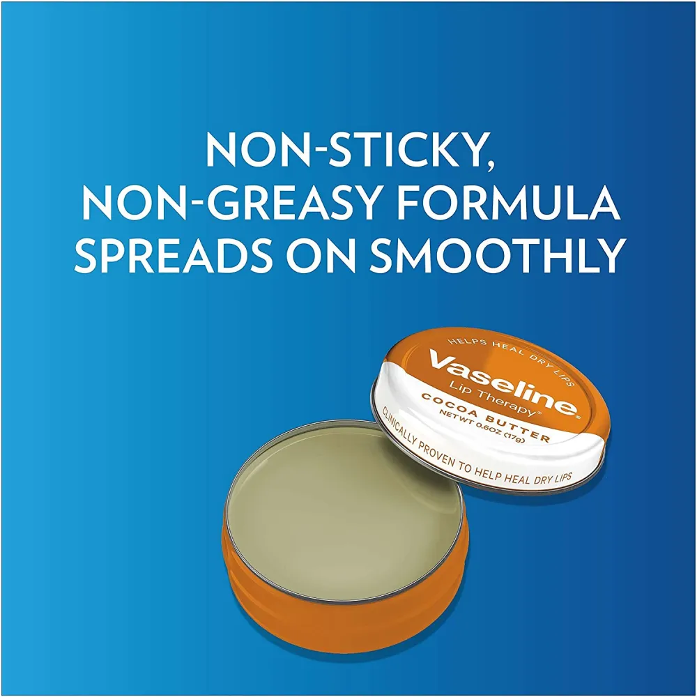 Vaseline Lip Therapy Petroleum Jelly Cocoa Butter 20g