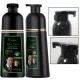 Dessar Shampoo Quick Hair Color Aloe Vera Natural Black 420ml