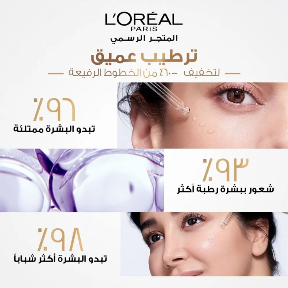 L'Oreal, Hyaluron Expert, Replumping Face Serum, With Hyaluronic Acid - 30 Ml