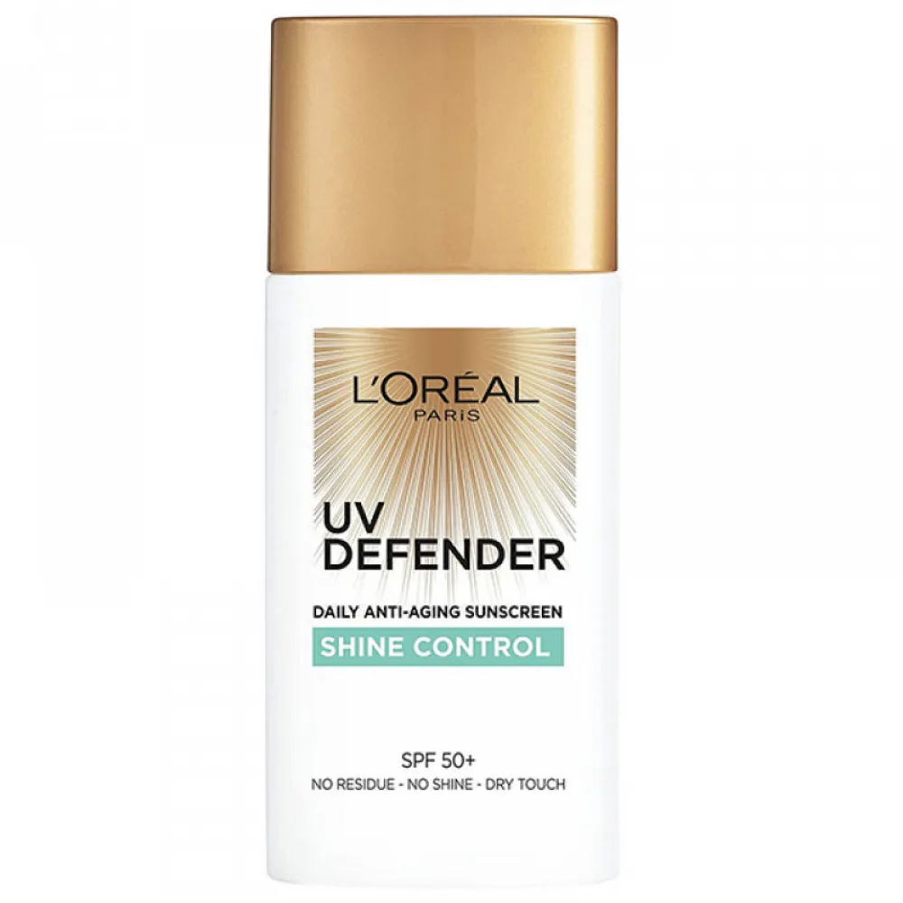 لوريال واقي شمس يومي ضد تقدم سن البشره 50 مل التحكم باللمعان