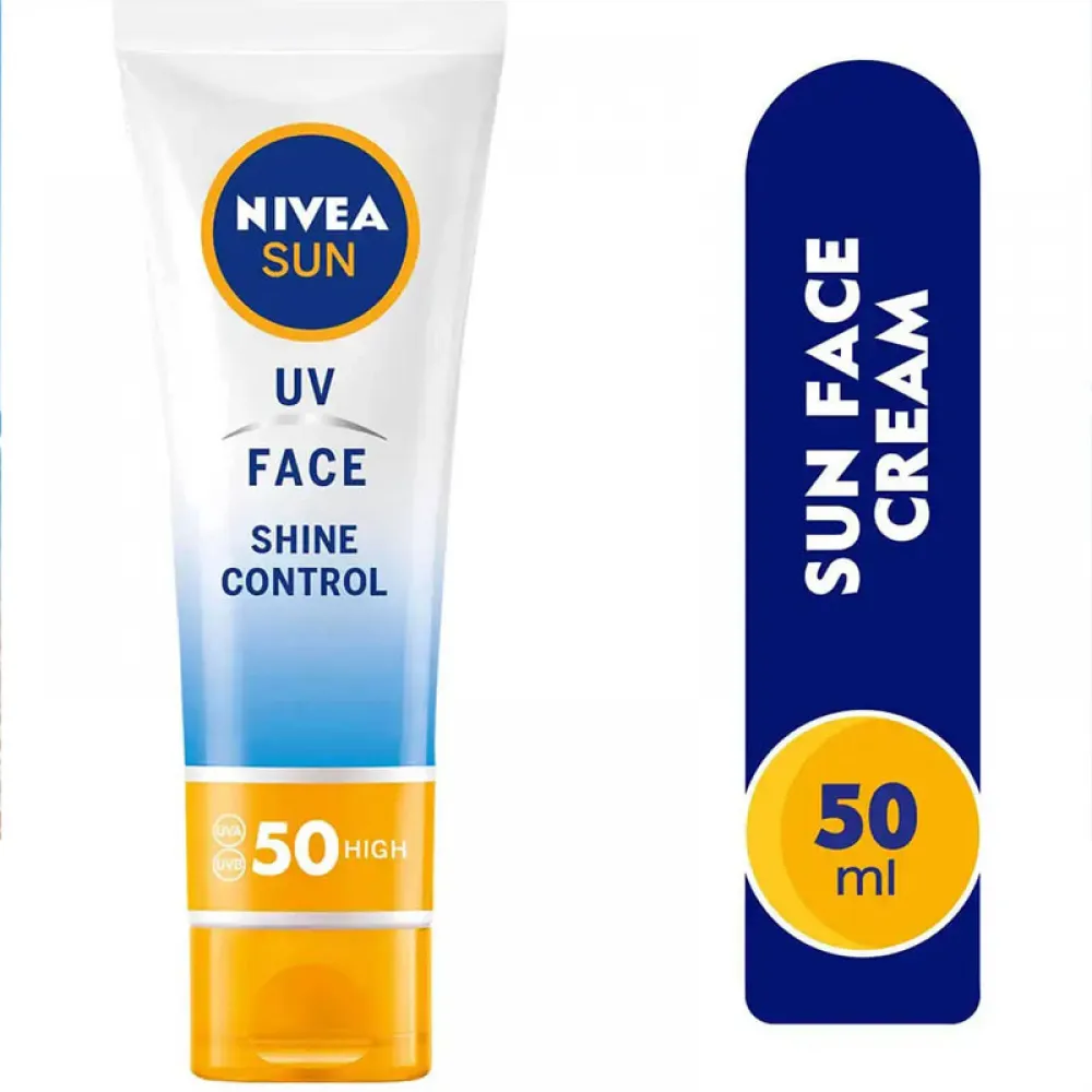 Nivea Face Shine Control Cream, Spf 50, 50Ml