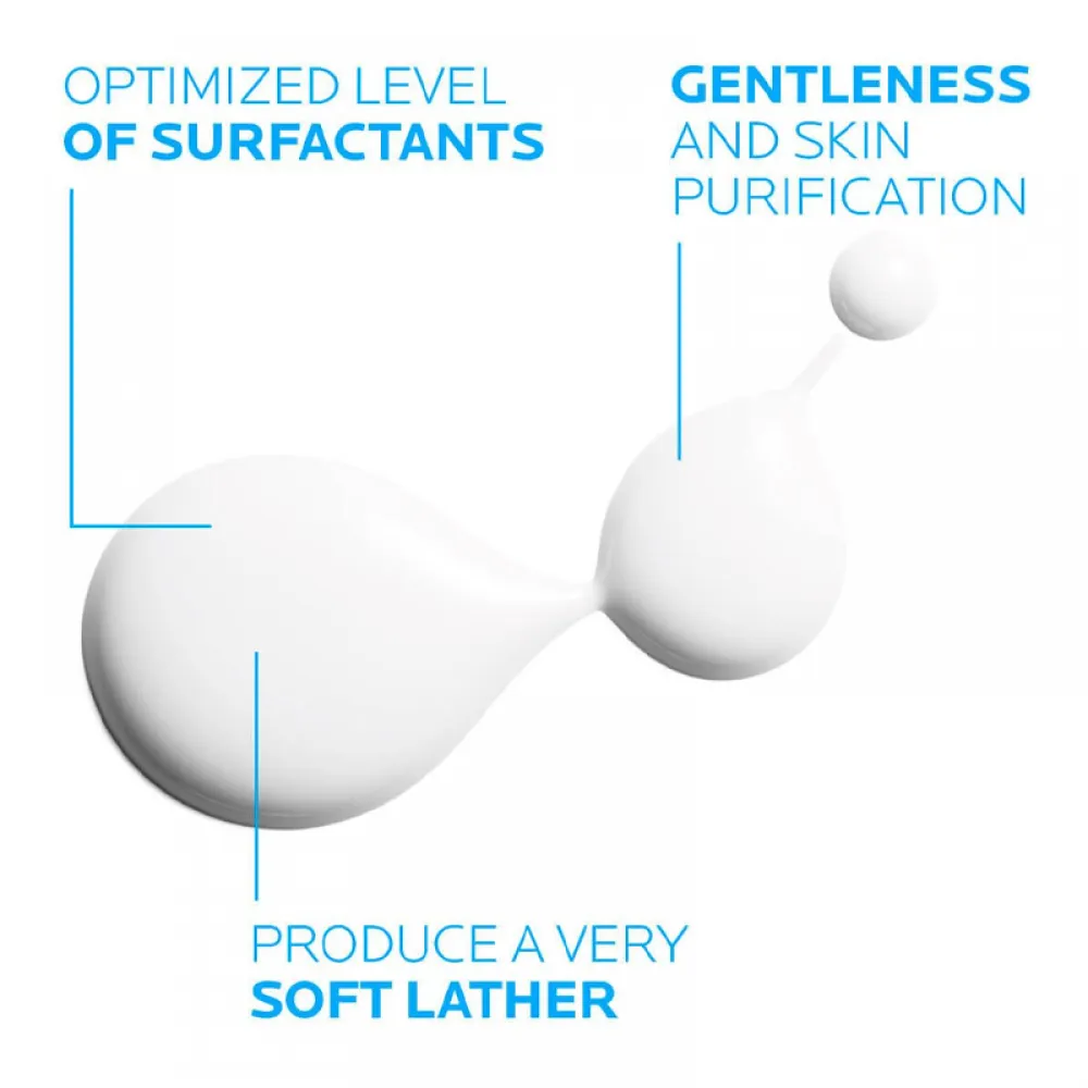 La Roche-Posay, Lipikar Syndet Ap+, Wash Cream, Anti-Irritation & Anti-Scratching - 200 Ml