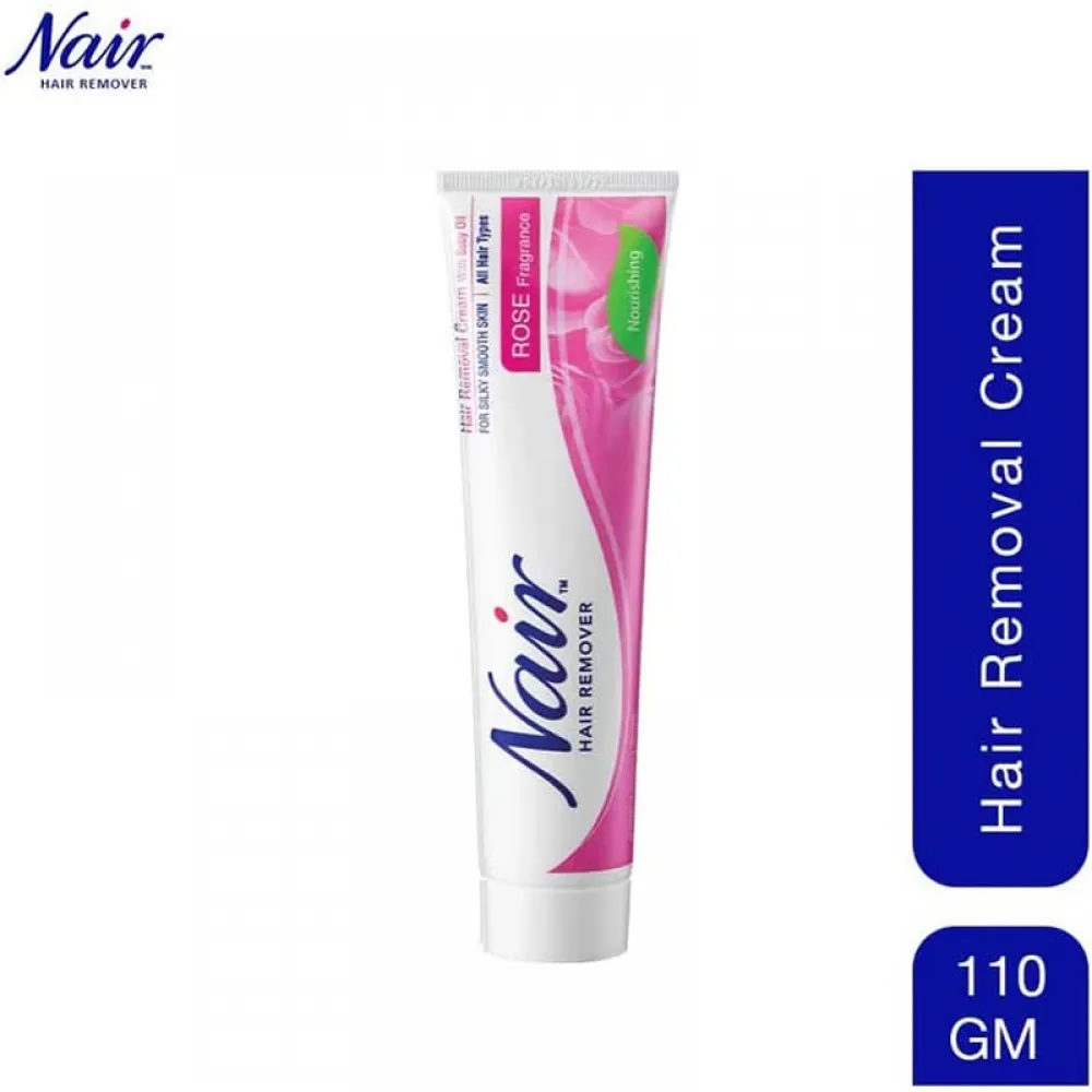 NAIR HAIR REMOVAL CREAM ROSE FRAGRANCE 110ML