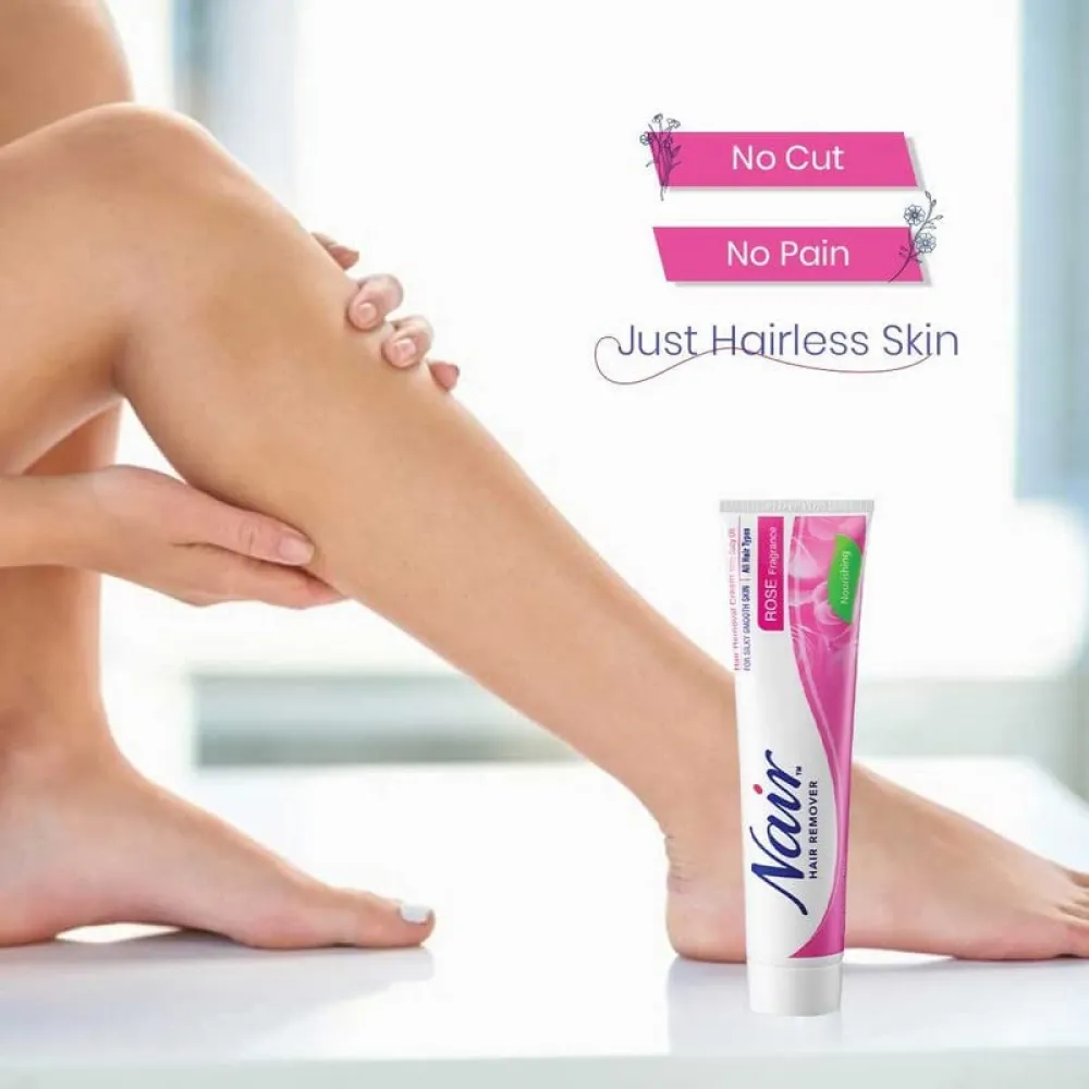 NAIR HAIR REMOVAL CREAM ROSE FRAGRANCE 110ML