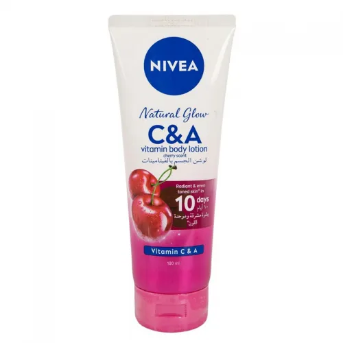 Nivea, Body Lotion, Vitamin C & A, With Cherry Scent - 180 Ml