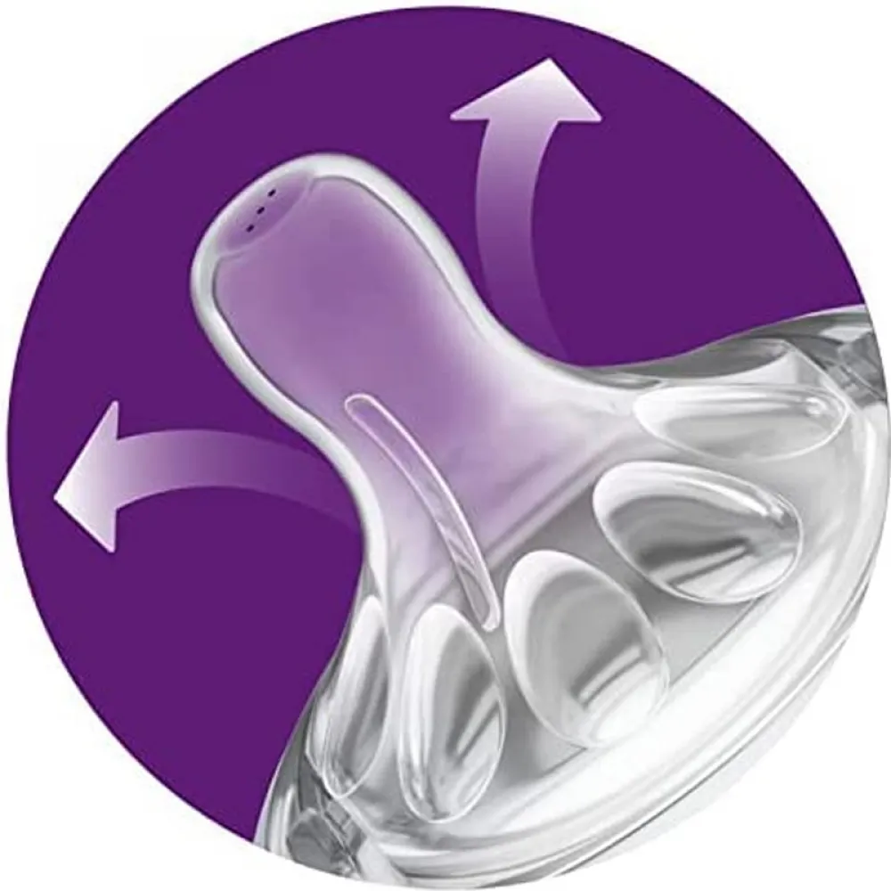 اثنين حلمة بطيئة التدفق +1 شهر طبيعي ماركة افينت فليبس