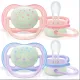 Soother that glows in the dark, 0-6 months, from Philips Avent, for boys