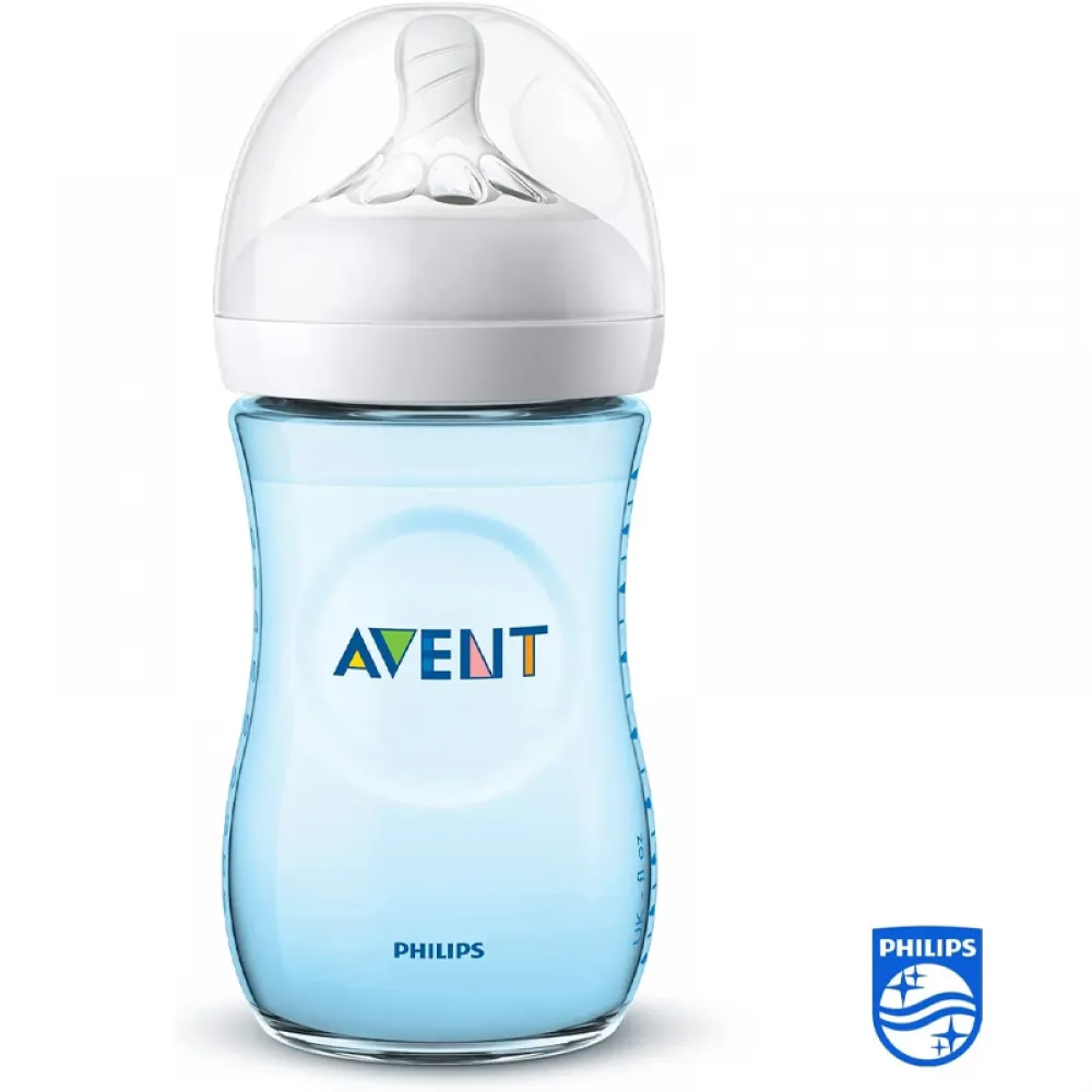 مجموعة فيلبس أفنت رضاعة الأطفال الطبيعية (2 عبوة) - أزرق