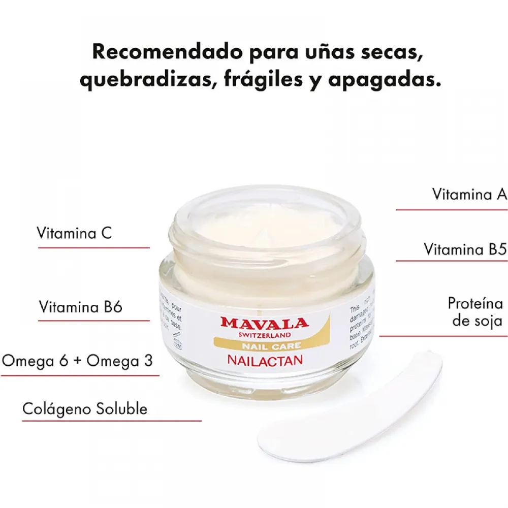 Mavala Nailactan Nutritive Cream For Damaged Nails - 15ml