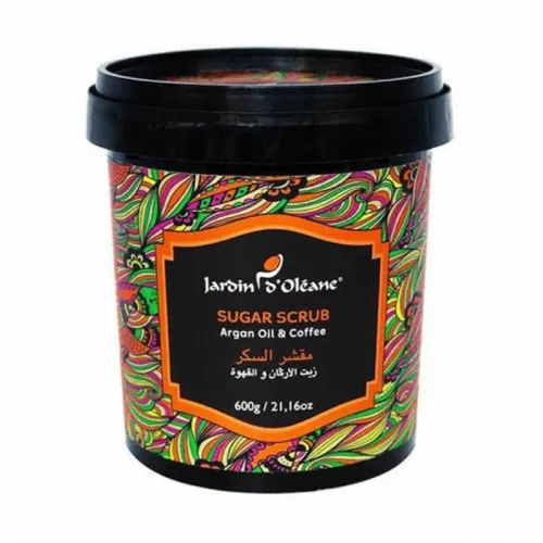 Jardin D Oleane Sugar Scrub , Argan Oil & Coffee - 600g