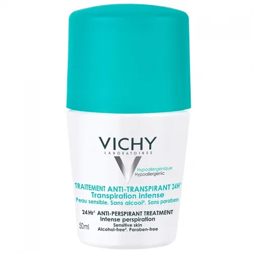 VICHY DEODORANT ROLL ON SENSITIVE 48H 50ML(GREEN)
