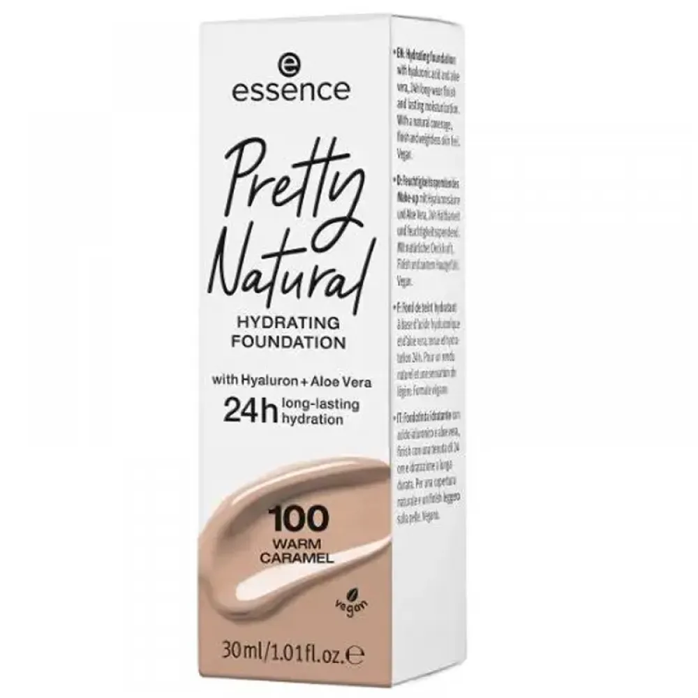 Essence Pretty Natural Hydrating Found. 100- Nude