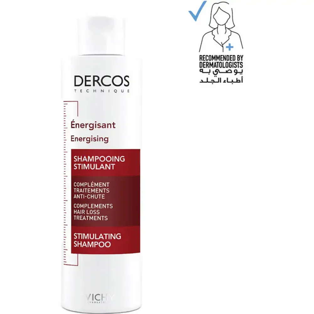 Vichy Dercos Energising Anti Hair Fall Shampoo with Aminexil 200ml