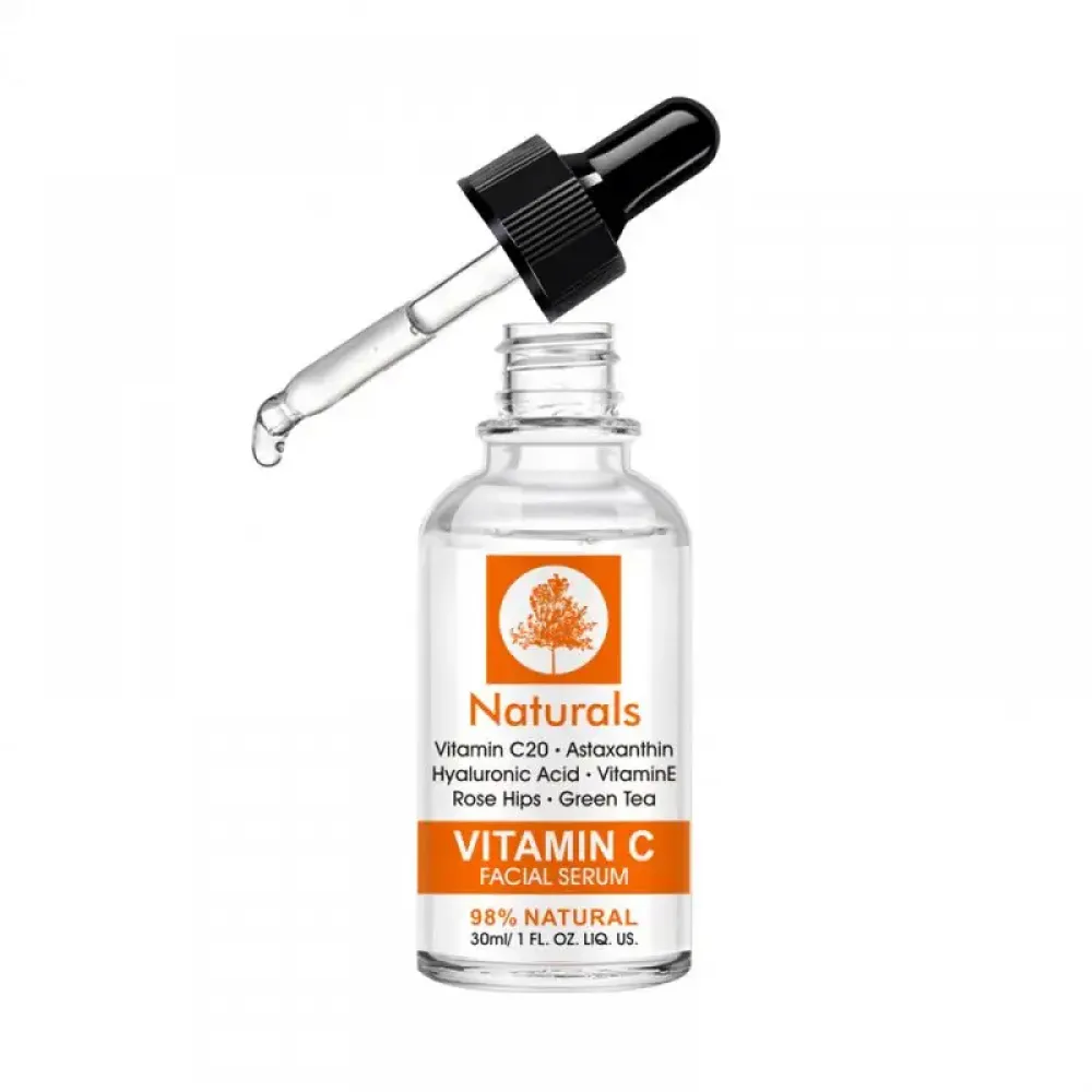 Vitamin C Serum with Hyaluronic Acid & Witch Hazel Reduce Dark Spots, Firmer Skin