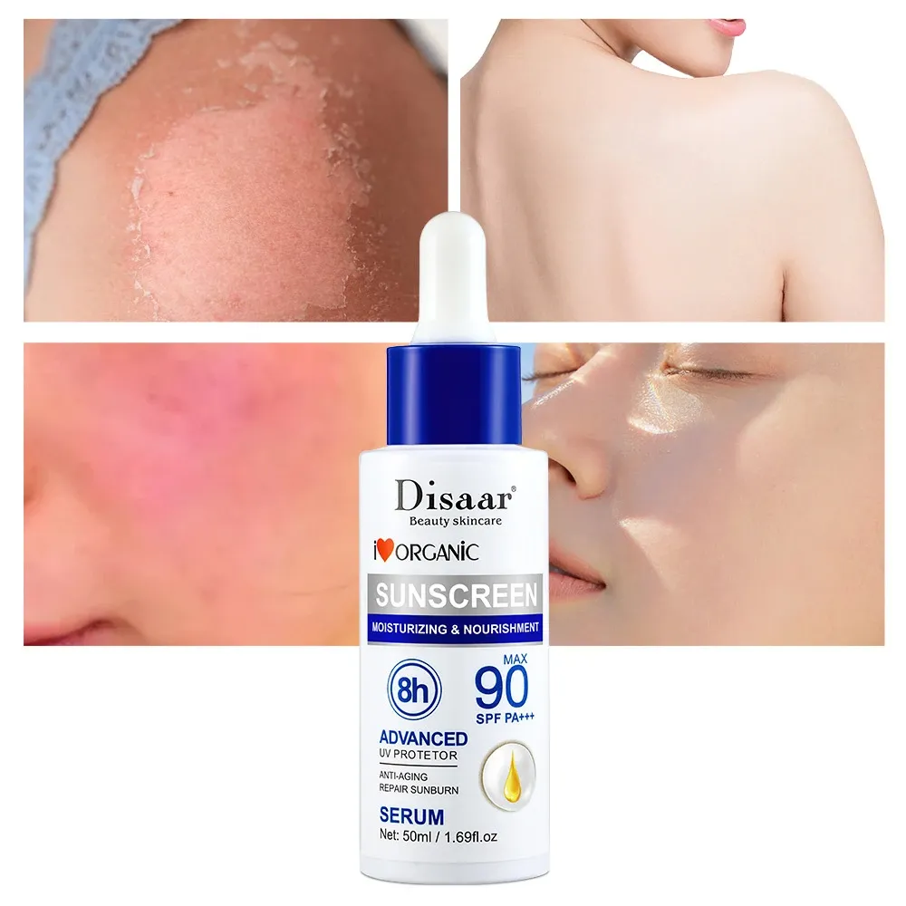 SPF50/60/90 PA+++    Sunscreen Cream Isolation Lotion Not Greasy And brighteningMoisturizing Whitening Waterproof Refreshing Water