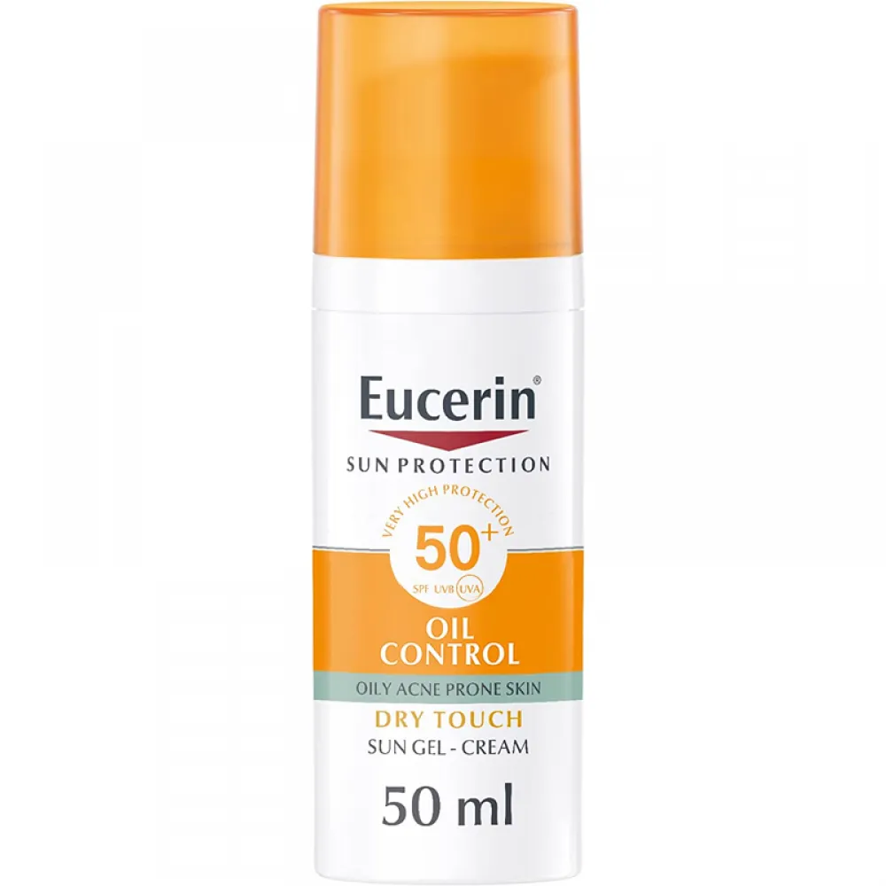 Eucerin Sun Gel-Cream Oil Control SPF 50 for Oily Skin - 50 ml