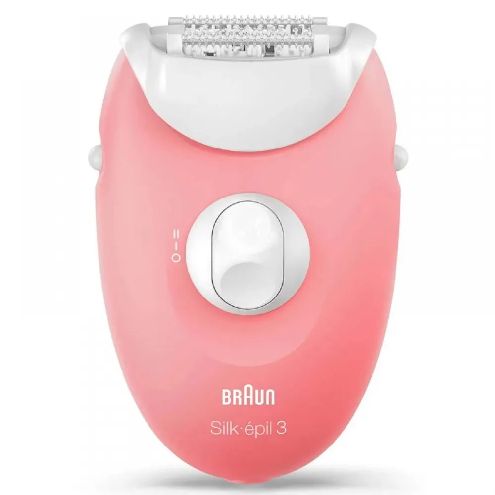 Epilator Braun Silk-épil SE 3-176 Light Pink/White 35097