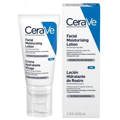 CeraVe PM Facial Moisturising Lotion - 52 ml