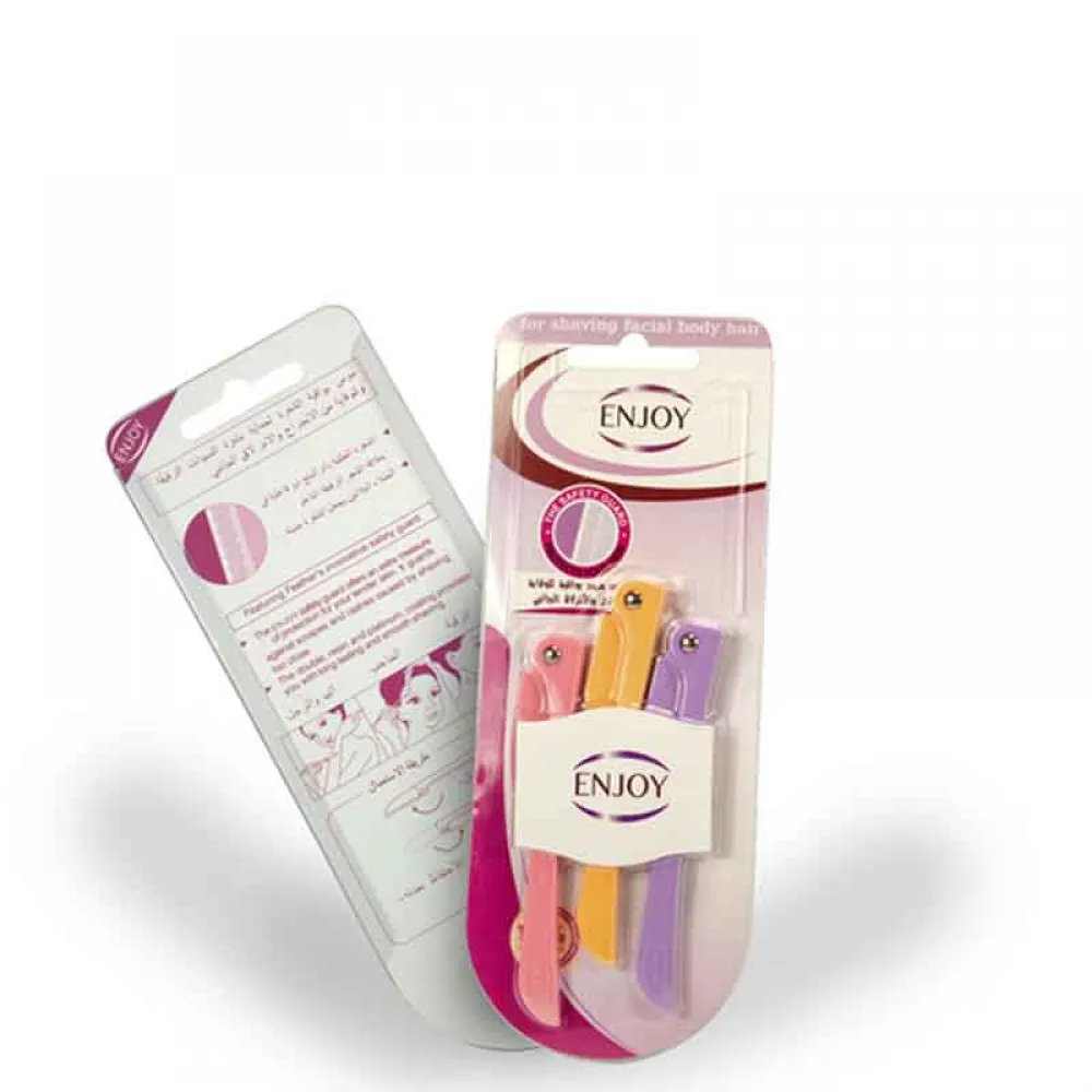 ENJOY for Shaving Facial Body Hair 3pcs