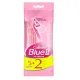 GILLETTE BLUE 2 SHAVER FOR WOMEN 5 + 2