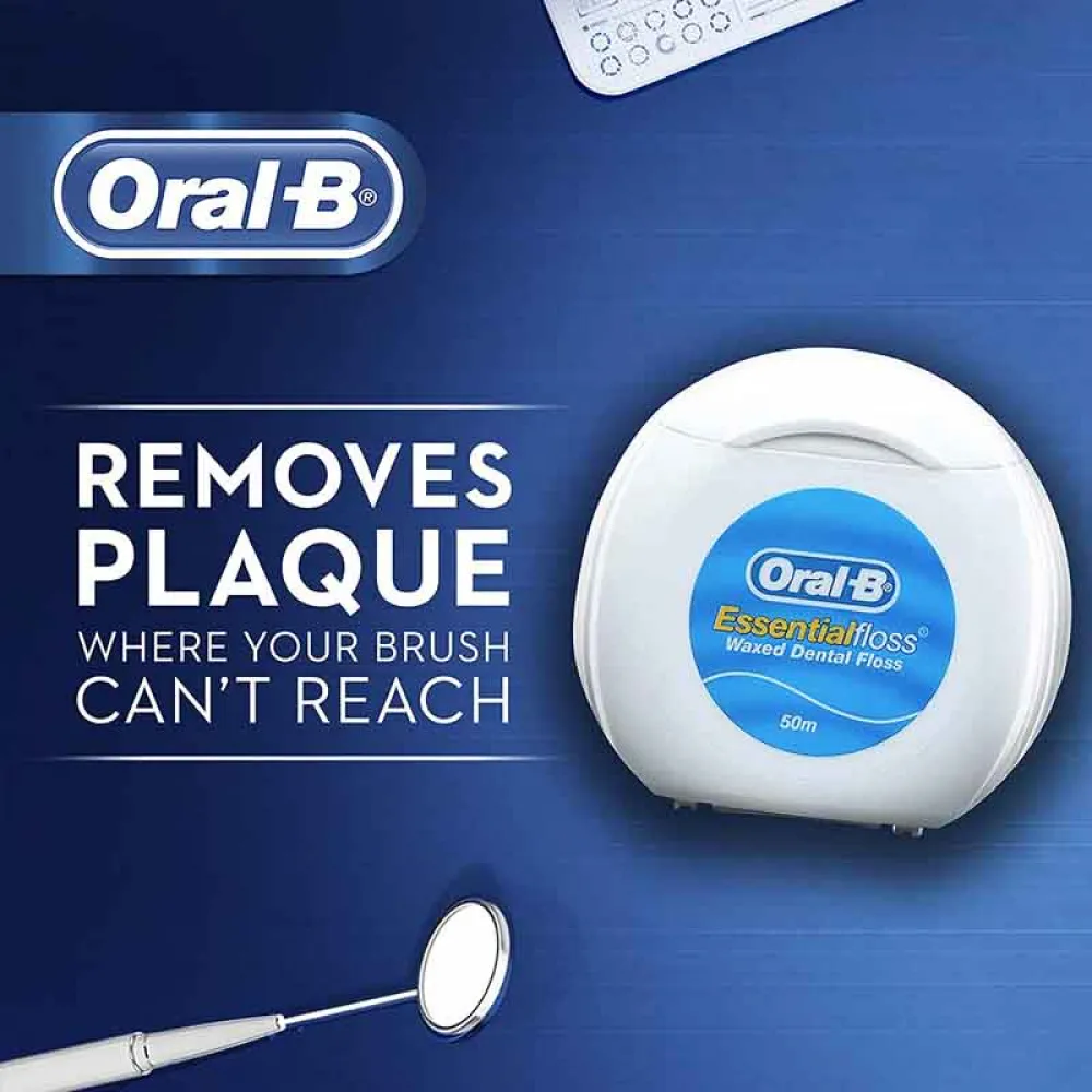 Oral B Unwaxed Dental Floss, 50 M