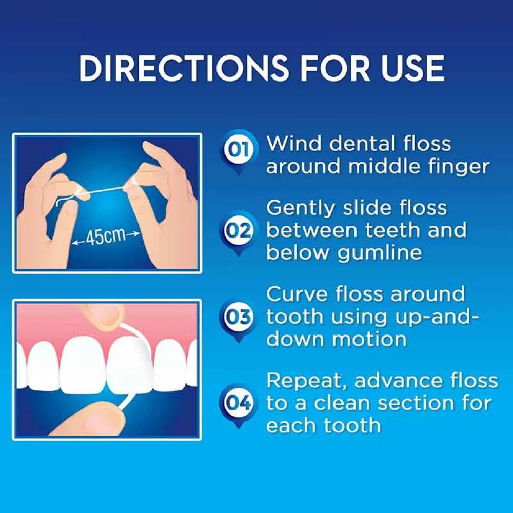 Oral B Unwaxed Dental Floss, 50 M