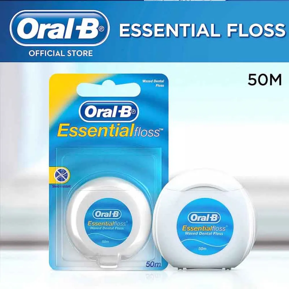 Oral B Unwaxed Dental Floss, 50 M